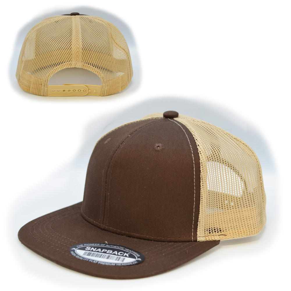 Snapback Brown Khaki